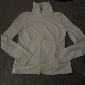 Champion Women's White Bomber Jacket